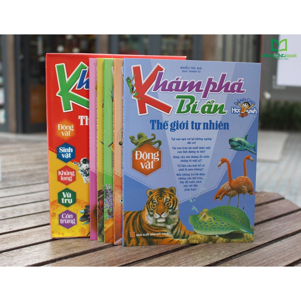 SÁCH - COMBO: Khám Phá Bí ẩn Thế Giới Tự Nhiên - Dành Cho Học Sinh ( 5 cuốn)