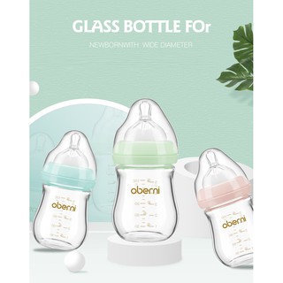 Bình sữa thuỷ tinh oberni 120ml/ 150 ml