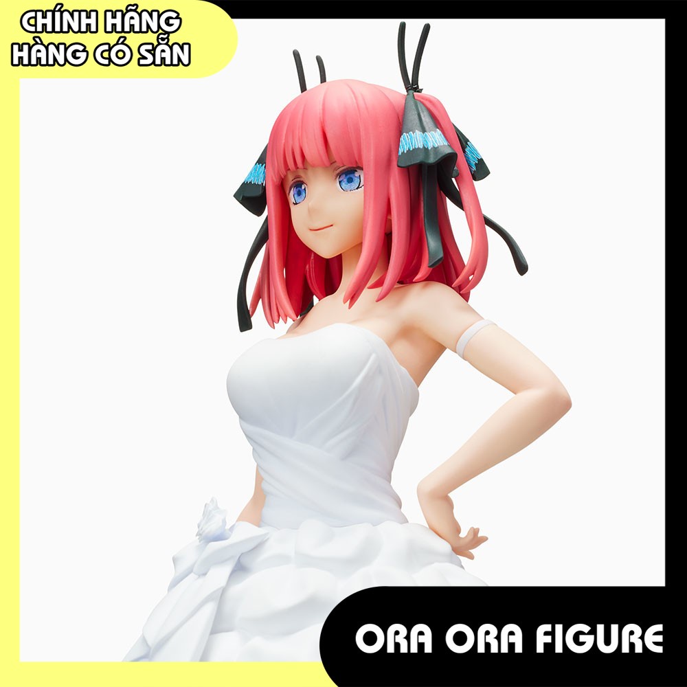 VIDEO [ Ora Ora ] [ Hàng Có Sẵn ] Mô hình Figure chính hãng Nhật - Nakano Nino áo cưới - Gotoubun no Hanayome ∬