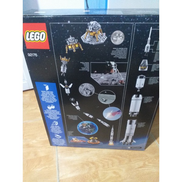 Sẵn-LEGO 92176 - Lego Ideas - Nasa Apollo Saturn V