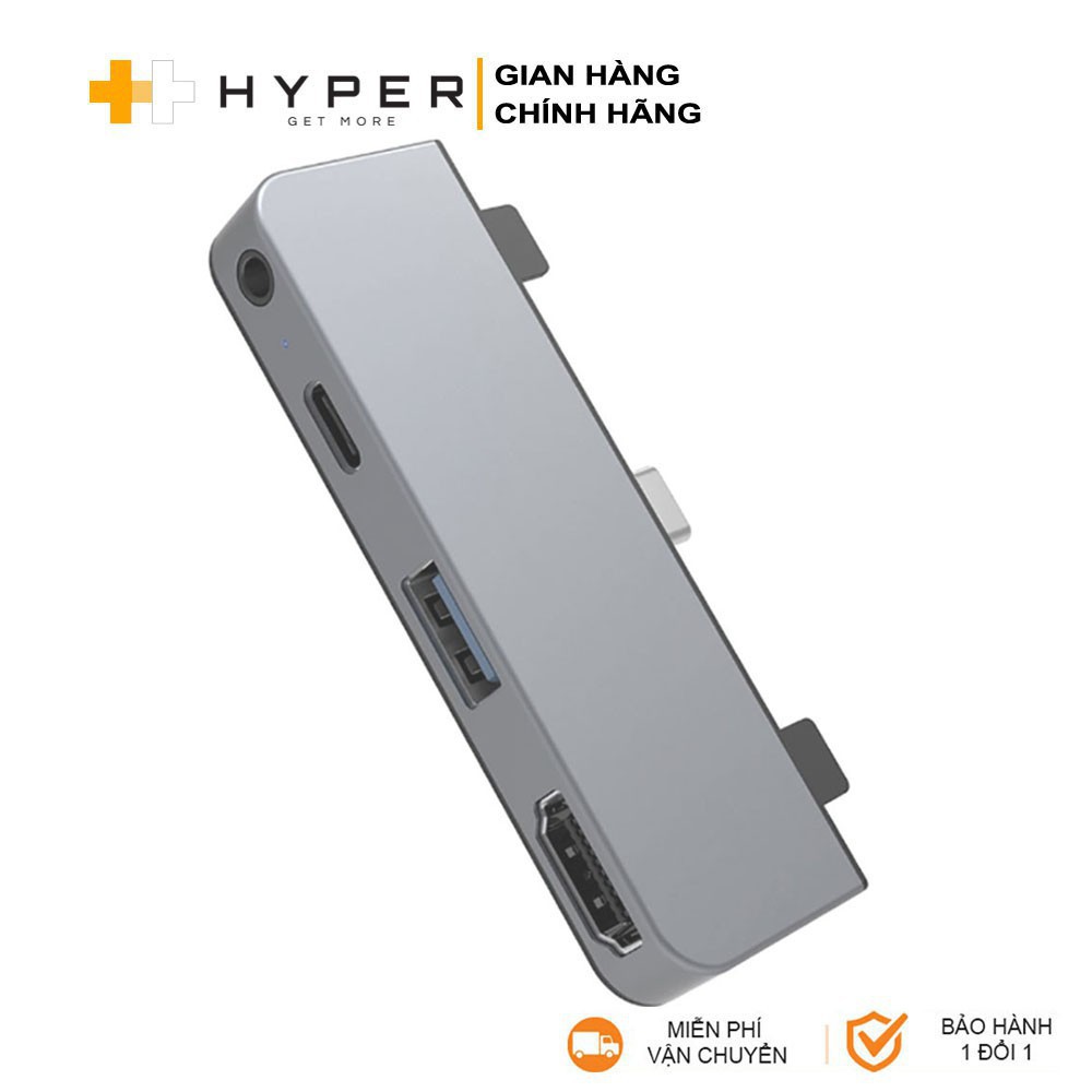 Cổng Chuyển HyperDrive Cho iPad 4-in-1 HDMI 4K/30Hz USB-C Hub - HD319E -  Hàng Chính Hãng0