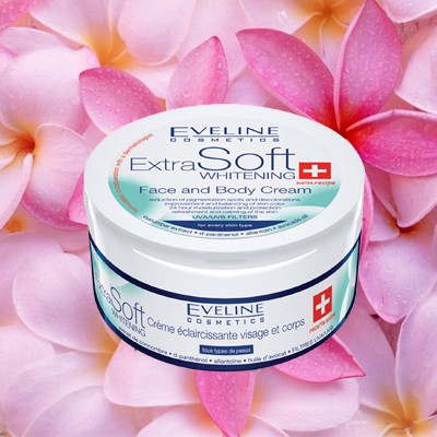 Kem dưỡng trắng da Eveline Extra Soft 200ml