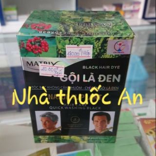 (1 gói) Matrix gội là đen nhuộm tóc đen