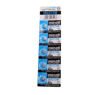 Pin đồng hồ SR621SW Maxell 1.55v - Vỉ 5 viên