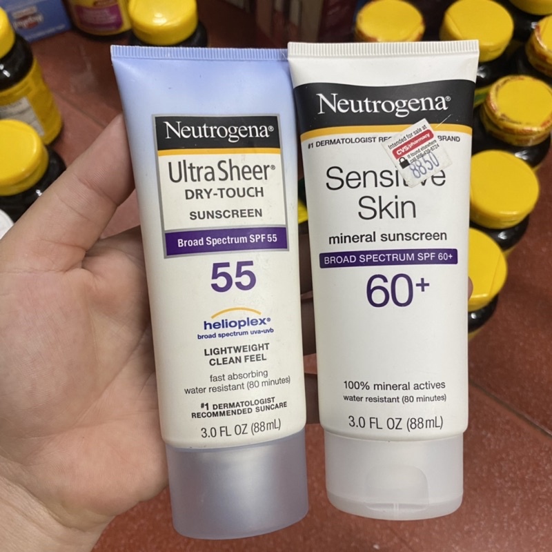 (Xách Usa) Kem chống nắng Neutrogena Ultra Sheer Dry Touch Spf 30, 45, 50, 55 và 70. | BigBuy360 - bigbuy360.vn
