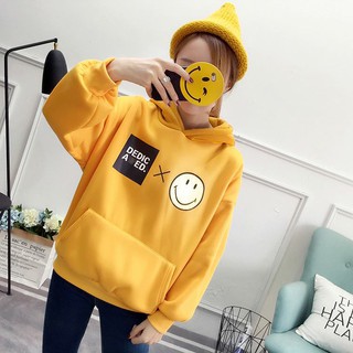 Áo HOODIE mặt cười vàng