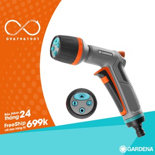 [Hàng Đức] Vòi tưới 4 chế độ EcoPulse (Gardena 18304)