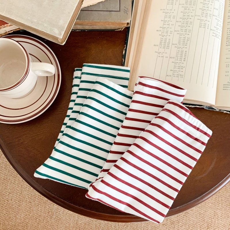 Quần Legging Kẻ Sọc Phong Cách Hàn Quốc Cho Bé