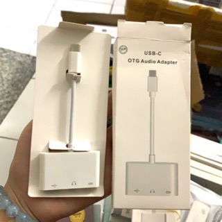 Dây otg audio adapter usb type c
