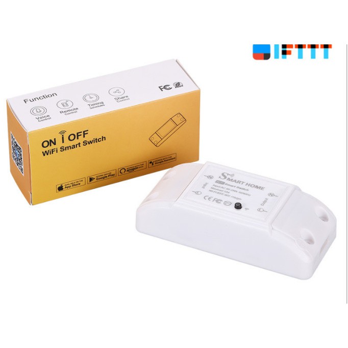 Công Tắc Thông Minh Điều Khiển Từ Xa Qua WIFI, 3G, 4G Tuya Smart Basic