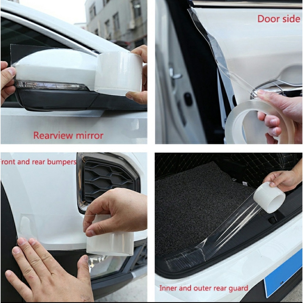 Băng Keo Nano Dày - Dẻo Đa Năng, Chống Thấm, Chống Trầy Xước Cuộn Dài 3 Mét - Vân carbon - băng dính trong suốt