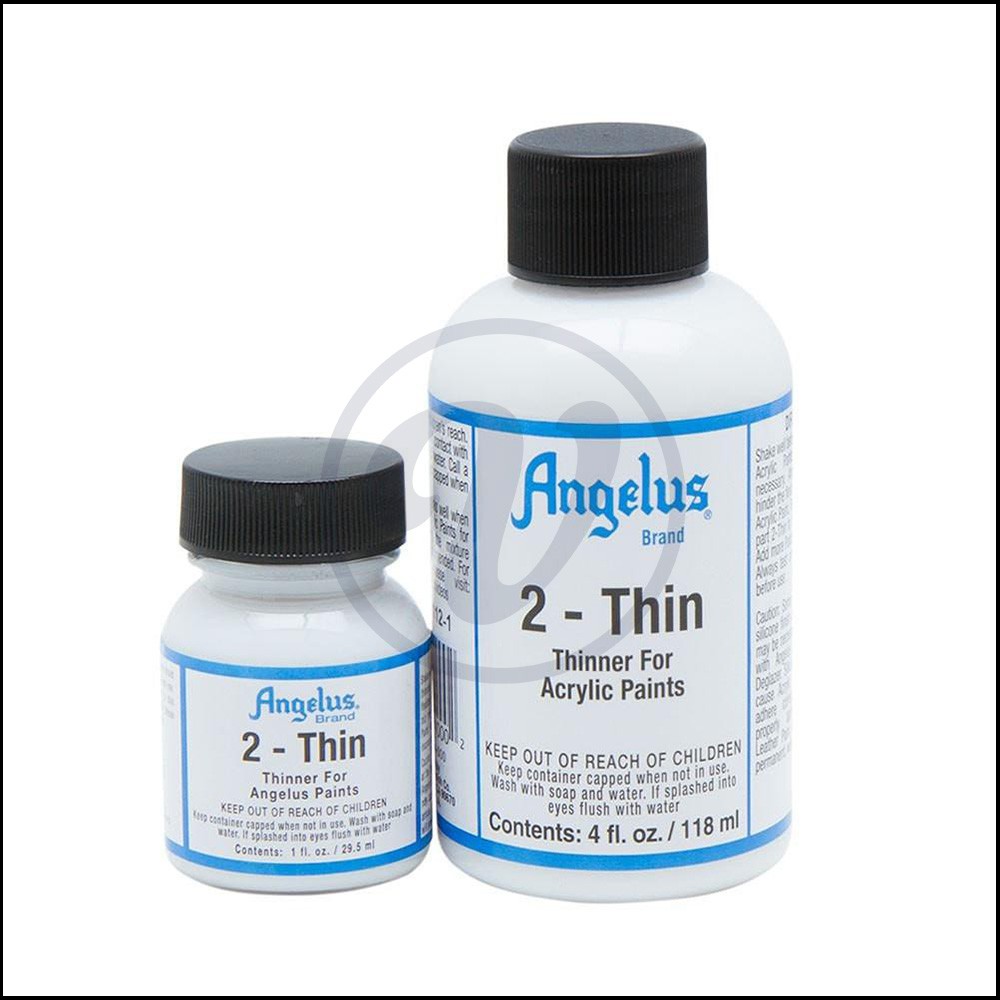Dung môi ANGELUS 2-Thin làm mỏng màu Acrylic cho Air Brush 29.5ml | 118ml