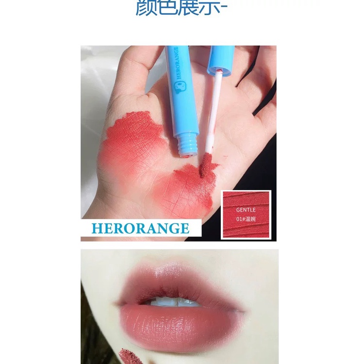 Set 6 cây son kem Hero vịt trắng