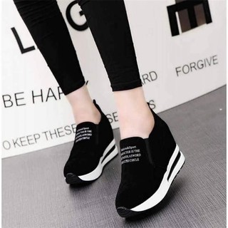 Giày thể thao nữ độn đế 6 cm siêu cao Andco