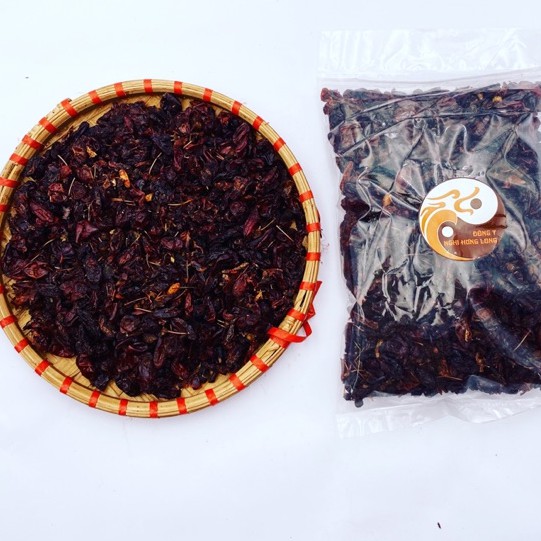 Sơn Thù  đỏ đẹp đã tách bỏ hạt 100 gram.