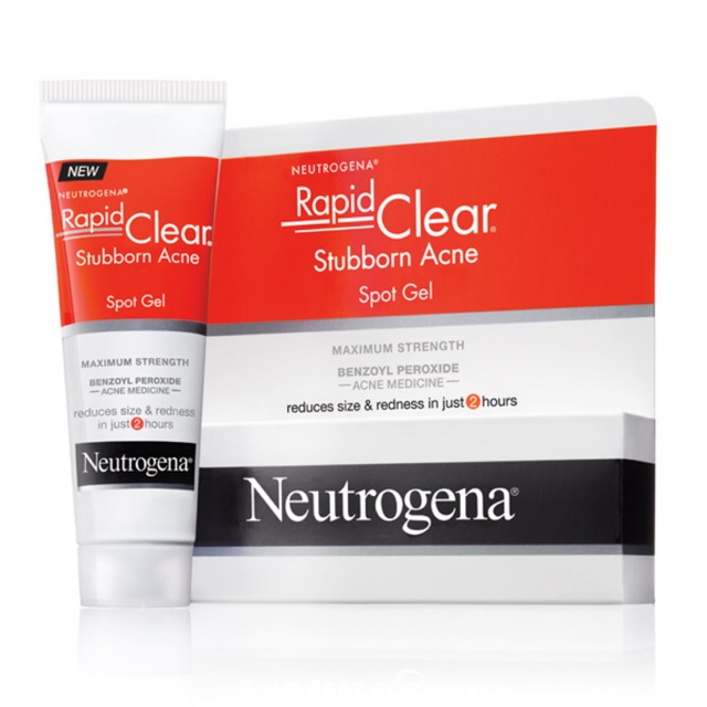 Gel giảm mụn Neutrogena Rapid Clear Stubborn Acne Spot Gel 28g