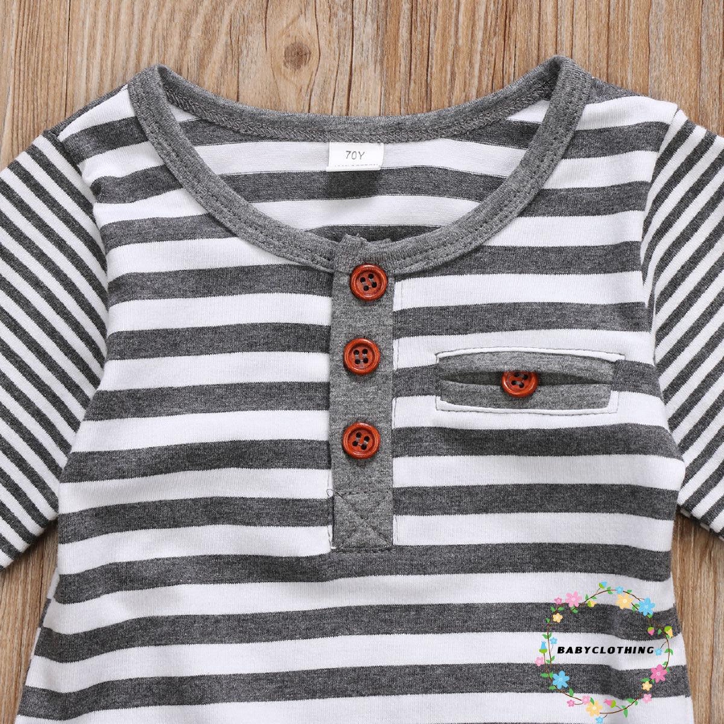 ღWSVღNewborn Kids Baby Boy Girl Infant Cotton Clothes Top T Shirt Pants Outfit Set