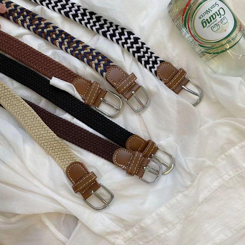 Thắt Lưng VANES1 Co Giãn Không Đục Lỗ Phong Cách Cổ Điển Dành Cho Nữ