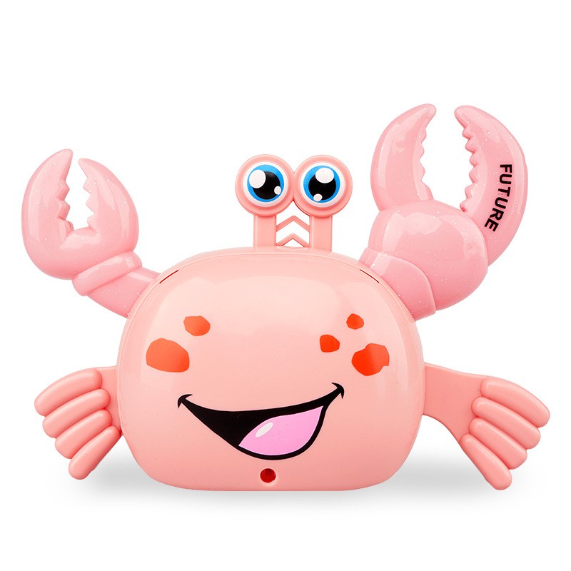 Đồ Chơi Nhạc Cụ Hình Con Cua Có Đèn Chớp Tự Động Xoay Được Giáo Dục Sớm Cho Bé