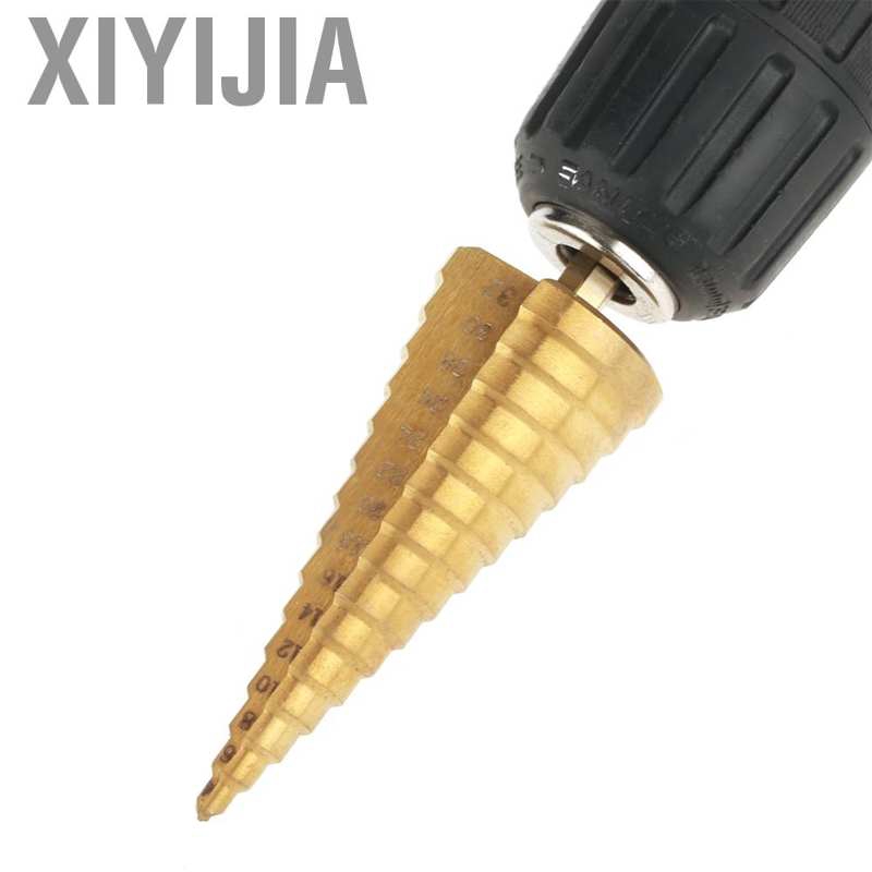 1 Mũi Khoan Bước Hình Nón Bằng Thép Titan