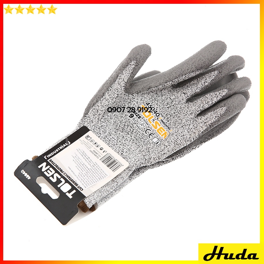 Bao găng tay chống cắt 9'' 10'' Tolsen