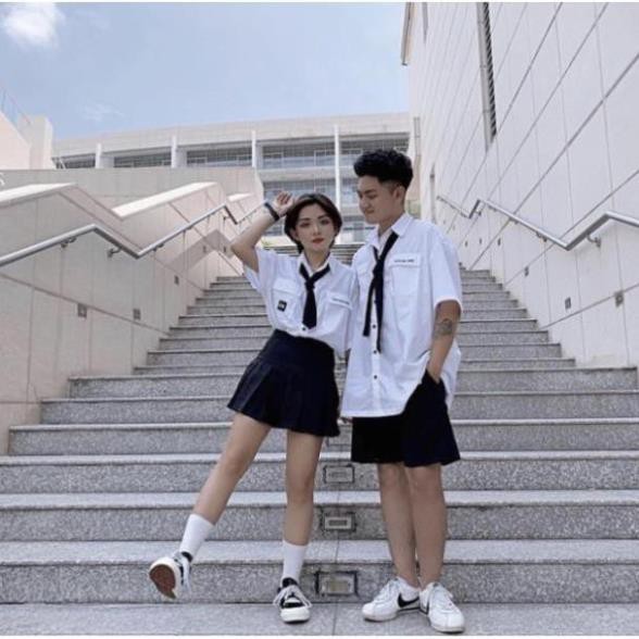 Áo Somi Hàn I LOVE YOU 3000 Unisex (FORM RỘNG CHÂU ÂU - CÀ VẠT bán RIÊNG)