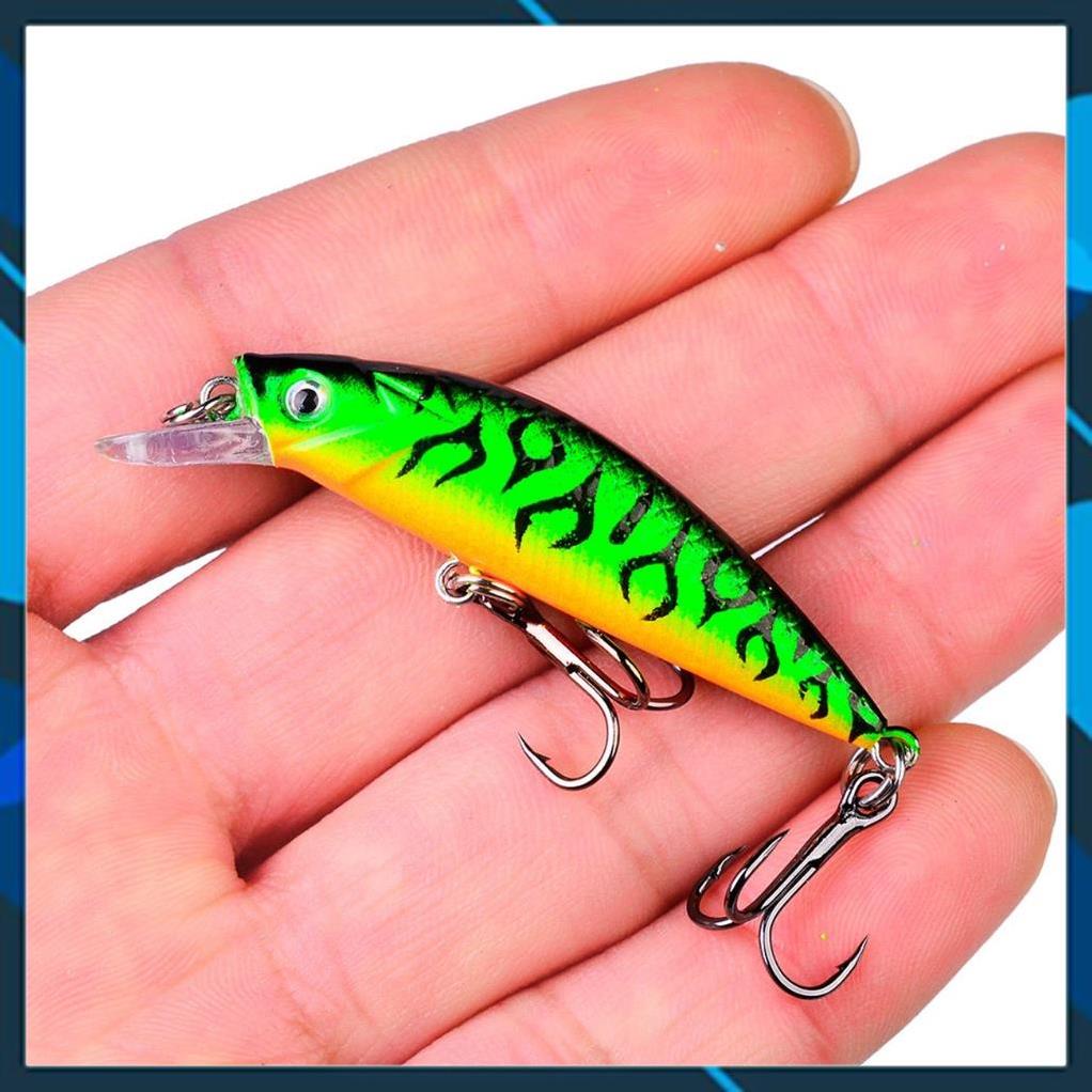 [Chất Lượng] Mồi Câu Lure Cá Gỉa Minnow Dài 6cm nặng  6m _ Mồi Câu Cá Lóc _ Lure _ 11