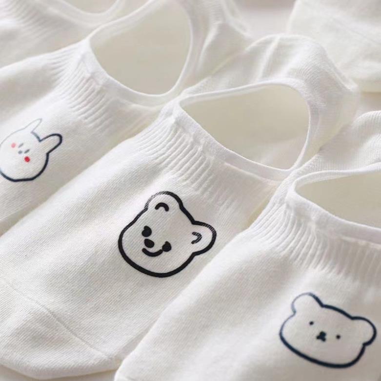 Tất hài nữ silicon chống tuột , vớ nữ hình ngộ nghĩnh co giãn bốn chiều thoáng khí