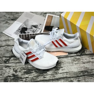 Giày Sneaker Thể Thao Ultra Boost 4.0 Trắng Đỏ