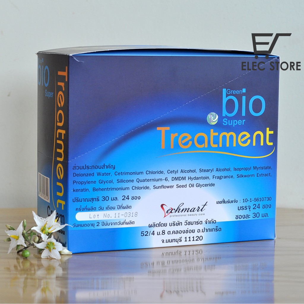 Hộp 24 túi Bio Super Treatment kem phục hồi tóc hư tổn Thái Lan (Đủ màu)