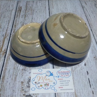 💢💢TÔ VIỀN XANH NHỎ GỐM XƯA.🤗 <Hàng Gốm xưa thô sần vui lòng xem video trước khi mua hàng>😋