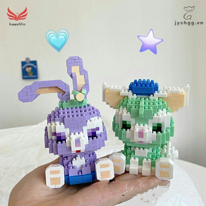 Đồ chơi lắp ráp LEGO mini 3D hoạt hình mô hình lắp ráp LBOYU cute dễ thương quà tặng
