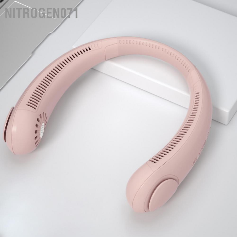 Nitrogen071 Siêu Phẩm Hè 2022 Quạt Đeo Cổ Parrot USB Mini Tích Điện Không Cánh Tiện Lợi, Thời Trang, Dáng Thể Thao