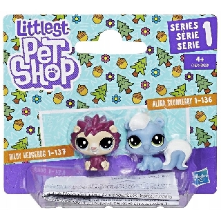 Đồ Chơi LITTLEST PET SHOP Nhím Hildy và chồn con Helina C1676/B9389