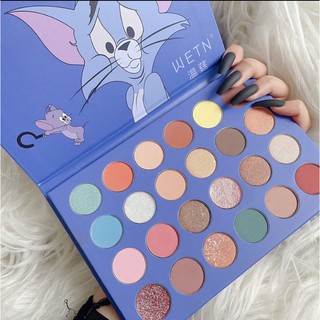 Bảng phấn mắt 24 ô TOM & JERRY hãng WETN