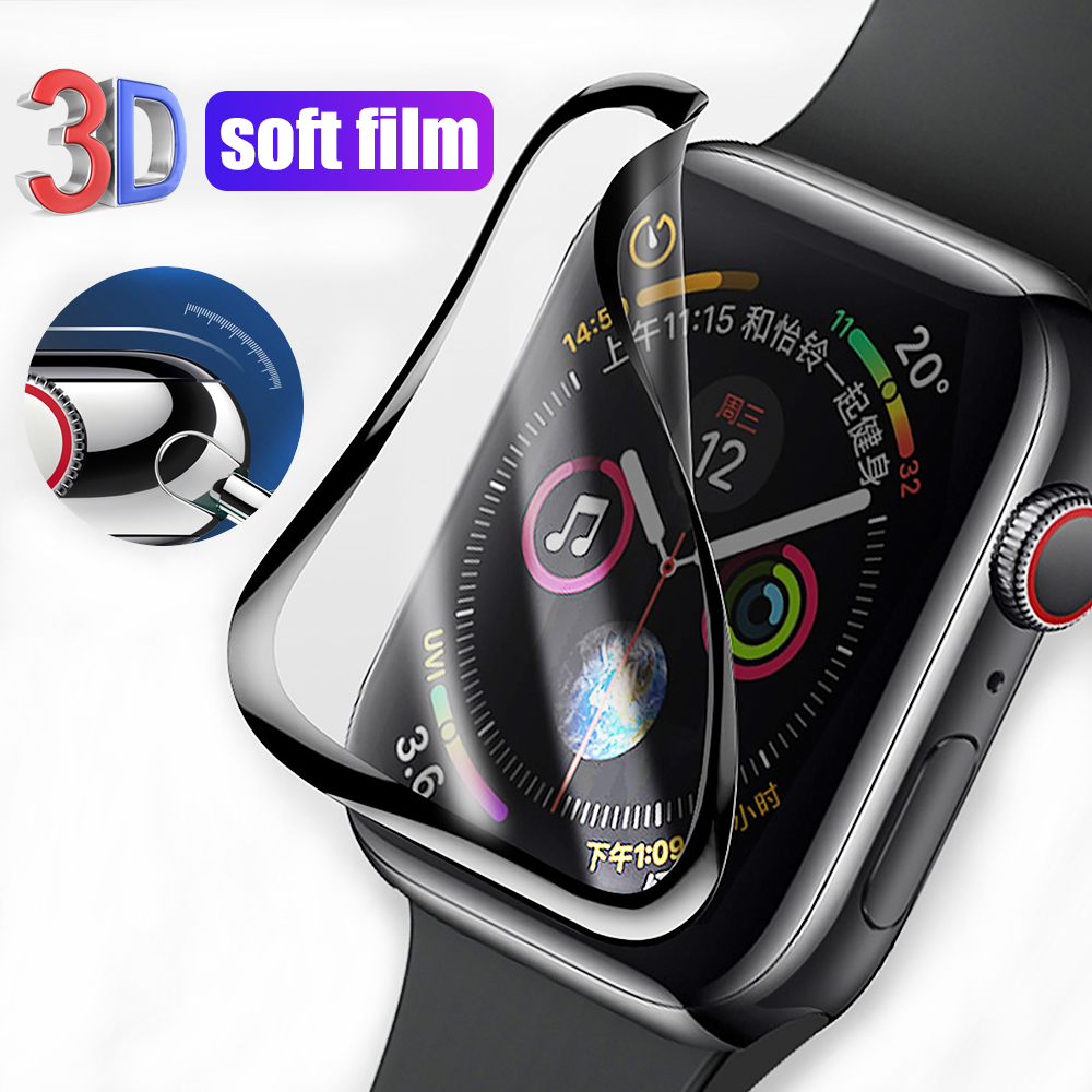 Miếng dán PE bảo vệ mặt đồng hồ chống thấm nước cho Apple Watch 5 4 40MM 44MM