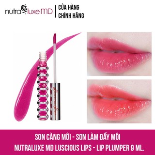 Son căng môi Luscious Lip Plumber NutraluxeMd USA