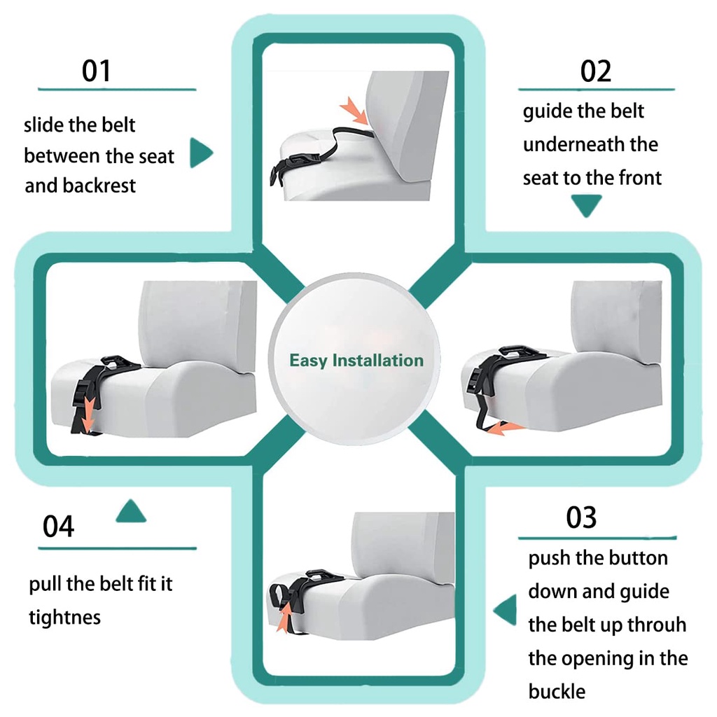 Vỏ Bọc Ghế Ngồi Xe Hơi Thoải Mái Tùy Chỉnh Tiện Dụng Cho Mẹ Bầu