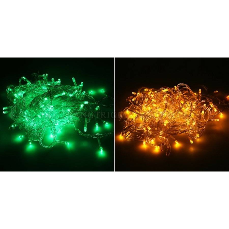 Đèn Chớp Nháy Trang Trí Noel (Tết) - Dây Đèn Led Trang Trí (Nhiều Màu)