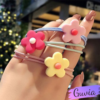 Dây buộc tóc hoa mai BT02 Cột tóc siêu xinh