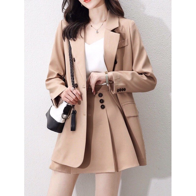 Áo blazer công sở nữ form dáng vừa người | Áo vest nữ dáng Hàn bán rẻ giao mẫu ngẫu nhiên