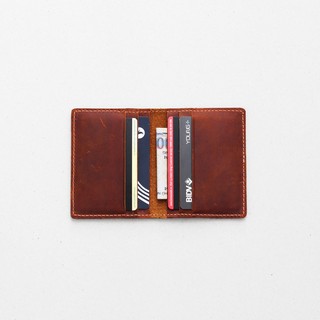 Ví card da bò Handmade Anh Tho Leather MSC-01