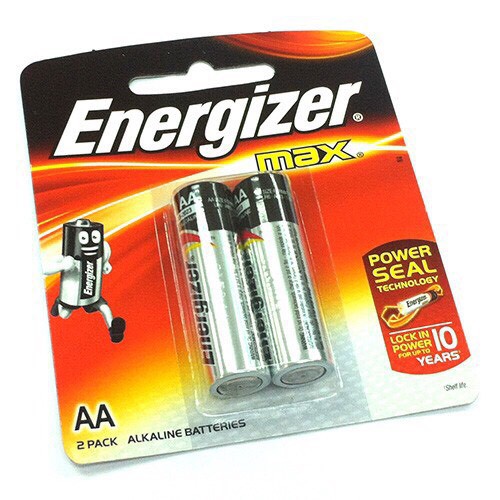 Vỉ 2 viên Pin Energize chính hãng,Pin Alkaline AA-AAA