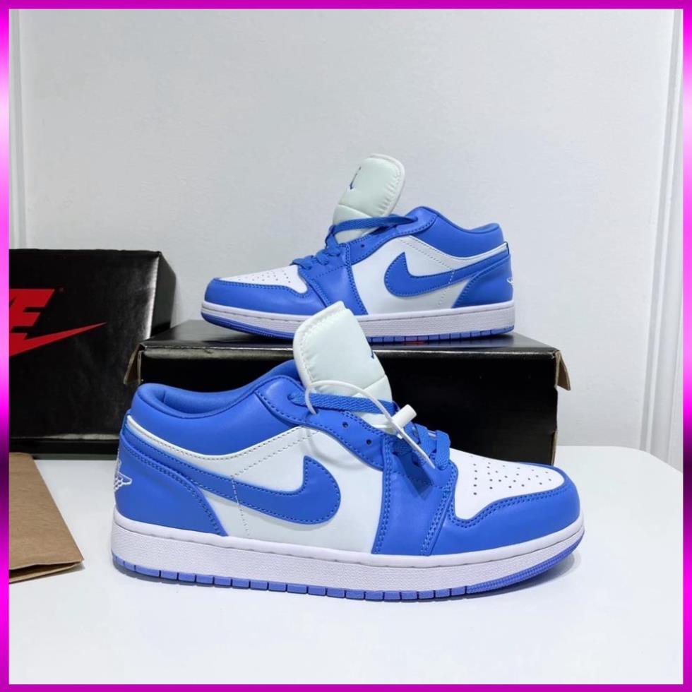 [FREE SHIP] giày xanh, trắng da mềm đi êm phù hợp với tất cả các độ tuổi [Sneaker34]