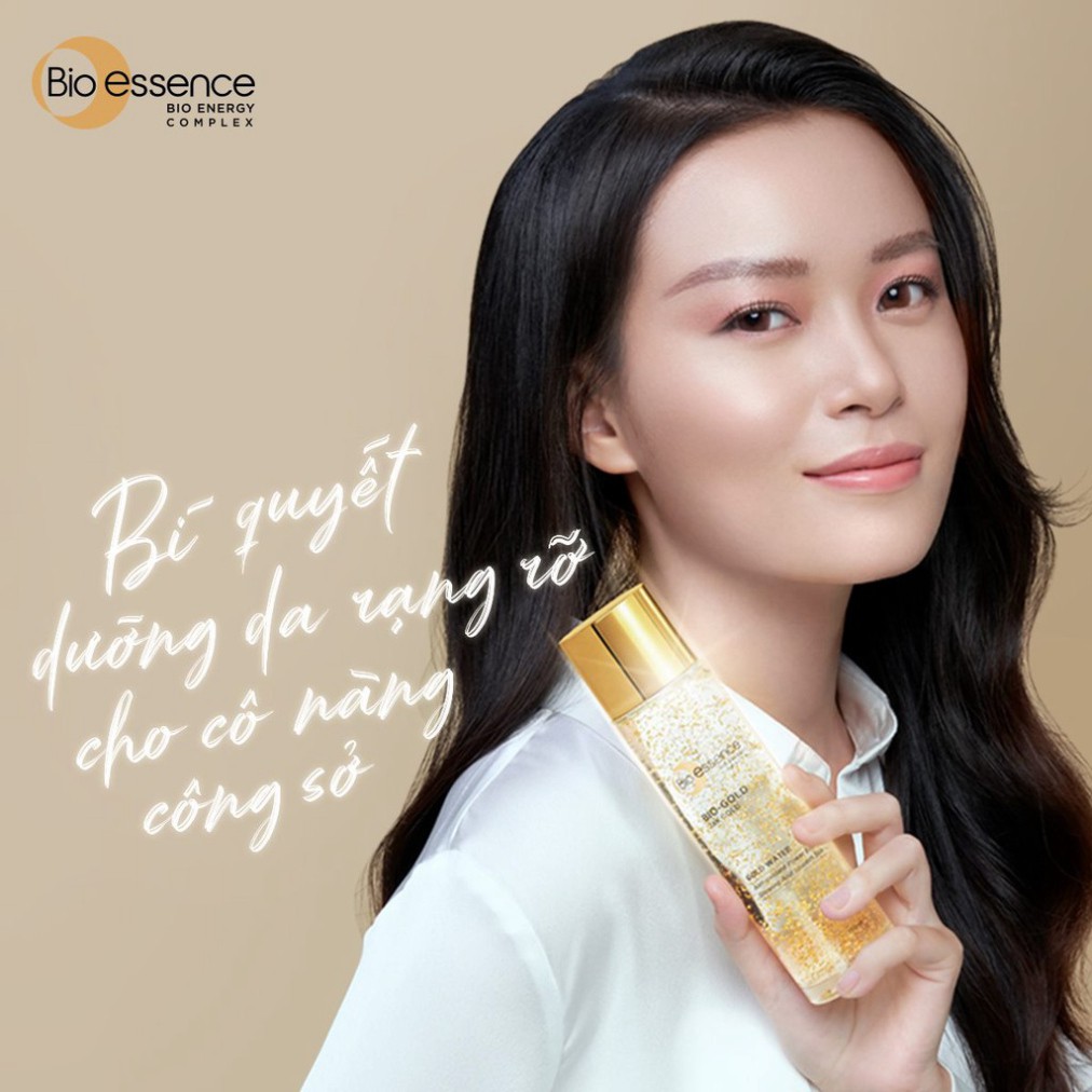 Combo 2 Nước dưỡng ngăn ngừa lão hóa vàng 24k Bio-Gold Bio-Essence 150ml/chai