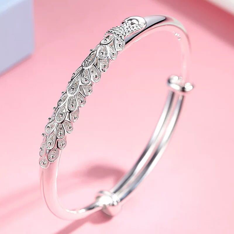 Vòng tay phong cách Hàn Quốc Họa tiết đuôi công sành điệu ANTA Jewelry - ATJ3438