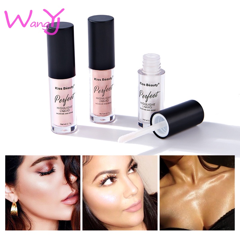 Kem Nền Dạng Lỏng Kiss BEAUTY Che Khuyết Điểm Bắt Sáng Lâu Trôi