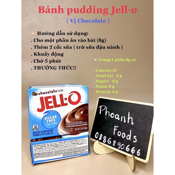 Bột làm pudding Jell-0