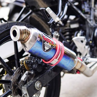 Pô WRX Oval K2 màu titan (Half Blue)