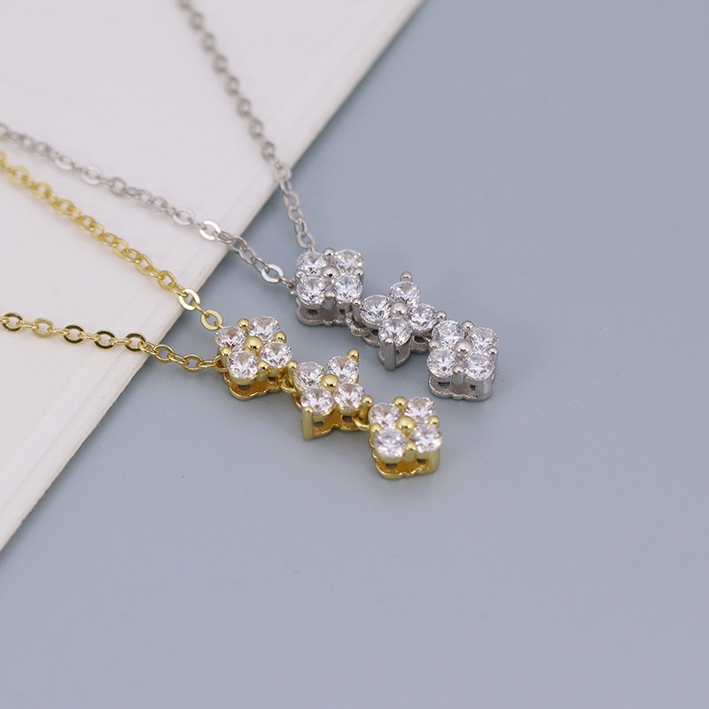 Dây chuyền titan basic trái tim đeo được 2 kiểu , mạ vàng 14k  [  KHÔNG ĐEN GỈ ]   Her Accessories CT10